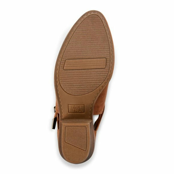 Cognac NWT Open Side Ankle Booties - Picture 4 of 4